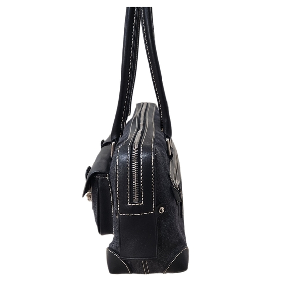 Dooney & Bourke Anniversary Signature Double Pocket satchel handbag, Women's OS - Picture 3 of 14